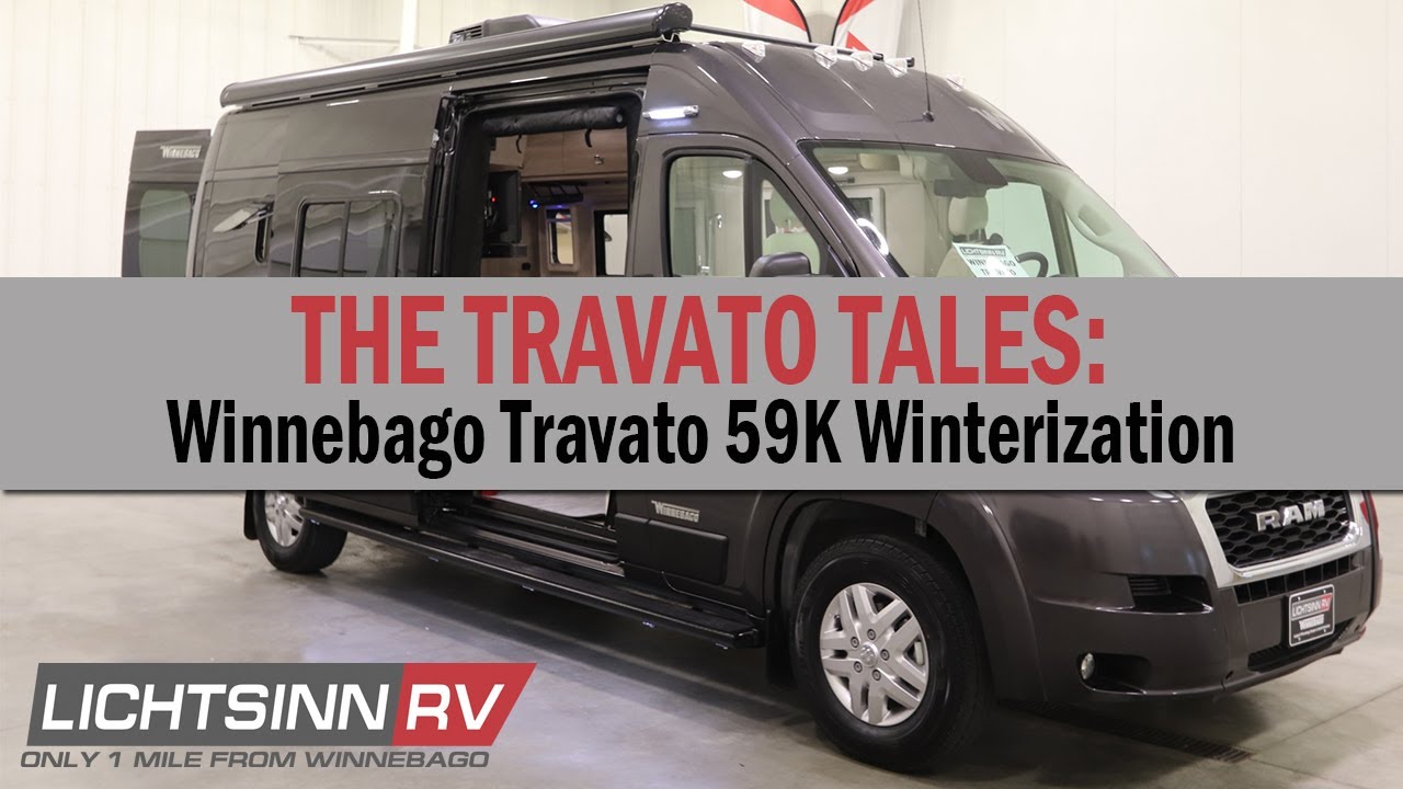 LichtsinnRV.com - Winterization of a 2022 Winnebago Travato 59K with the Nautilus System