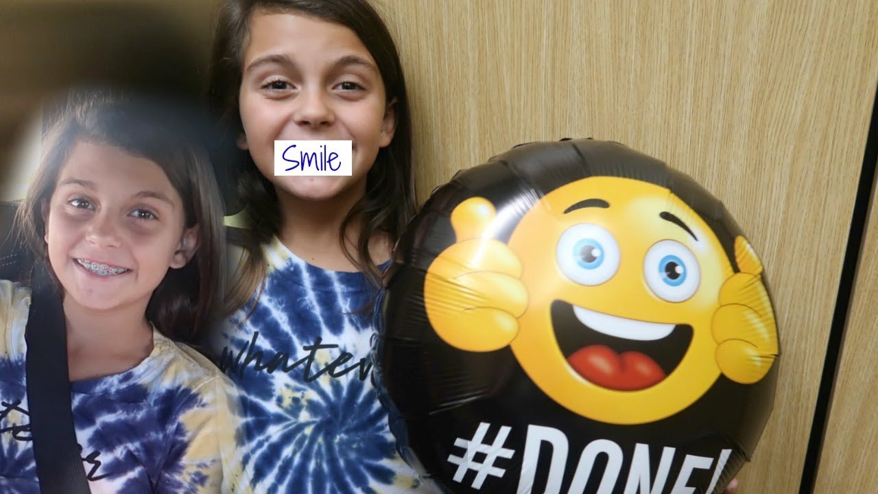 WATCH ME GET MY BRACES OFF! AMAZING TRANSFORMATION!