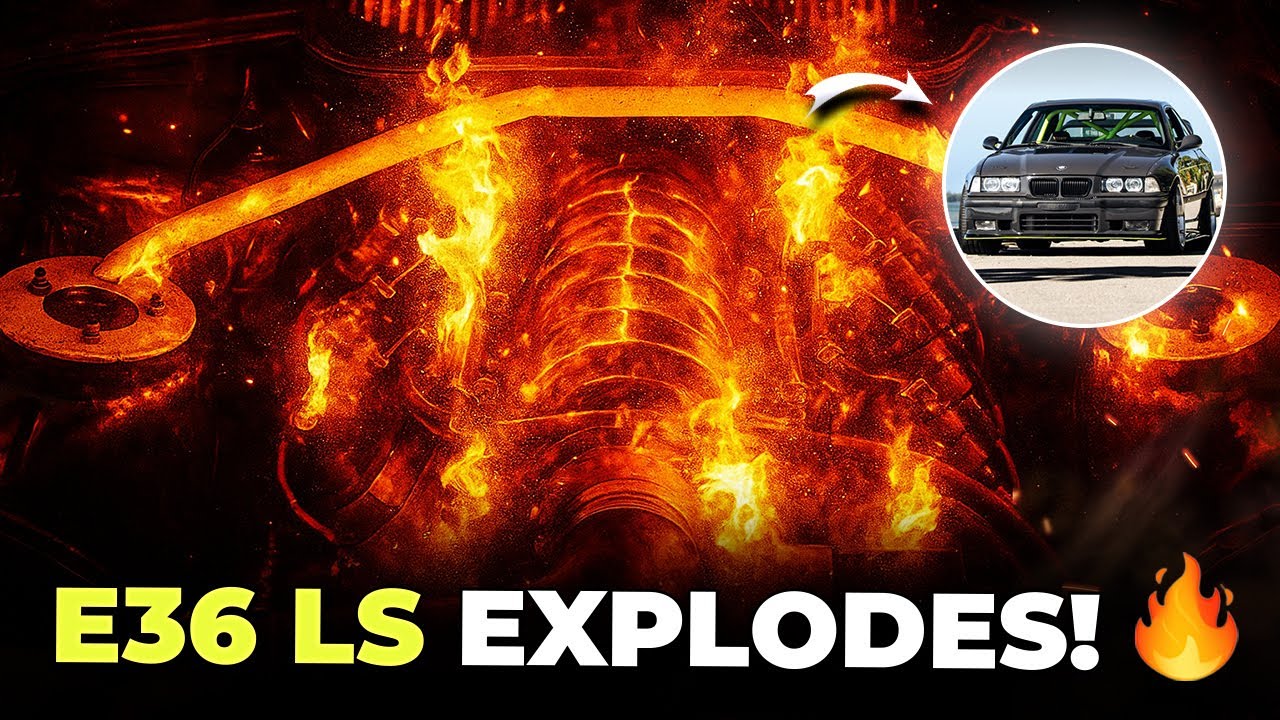 We blew up our LS E36 giveaway car...