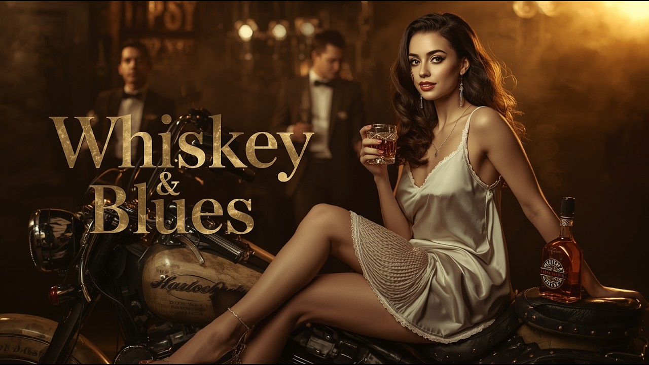 Midnight Whiskey Blues | Old Melody, Somber & Emotional | Rustic Blues For Wandering Souls