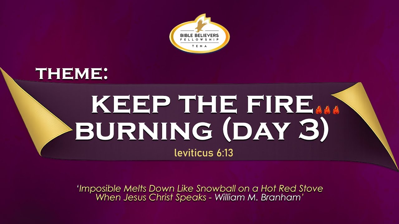 DECEMBER 2025 MEETINGS - THE BELIEVER AND THE MAINTHING (DAY 3) - PS. JAMES ANDAH - 27-12-2025