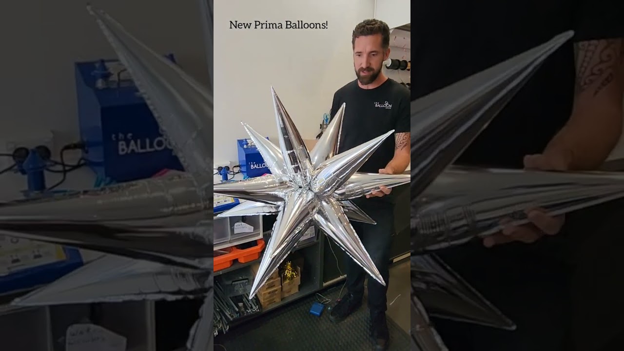 Prima balloons foil showcase!
