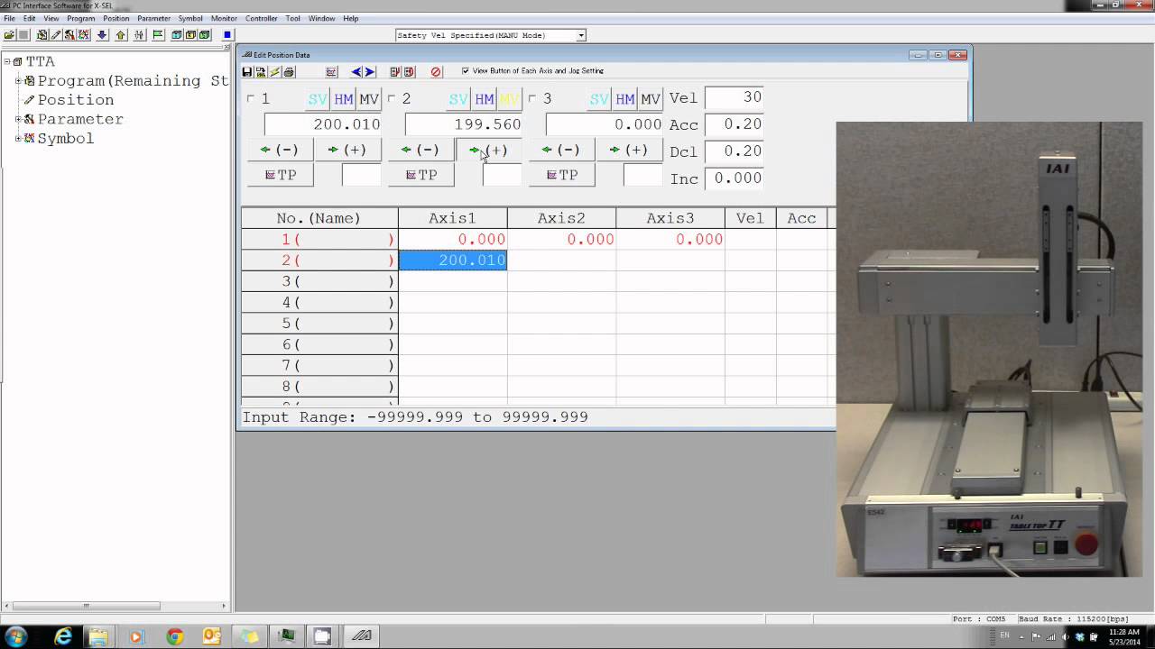 XSEL Software Training with TTA Table Top Robot - IAI Electric Actuator Manufacturer
