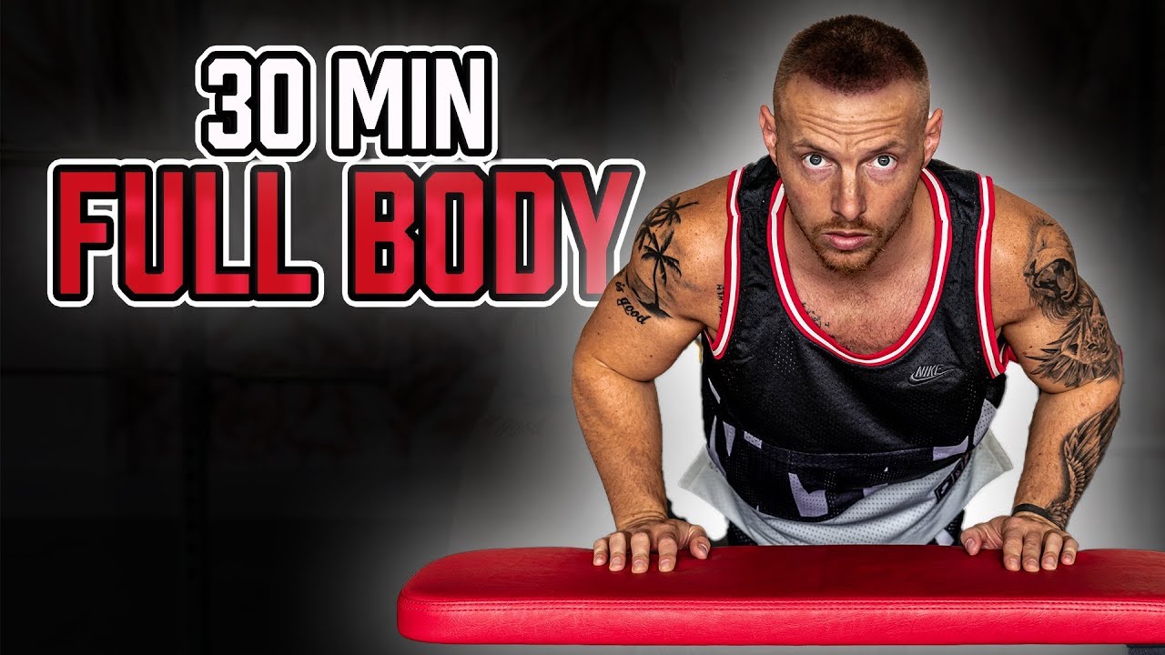 GANZKÖRPER Workout mit KURZHANTELN für ZUHAUSE | Muskelaufbau Übungen für daheim (Trainingsplan)