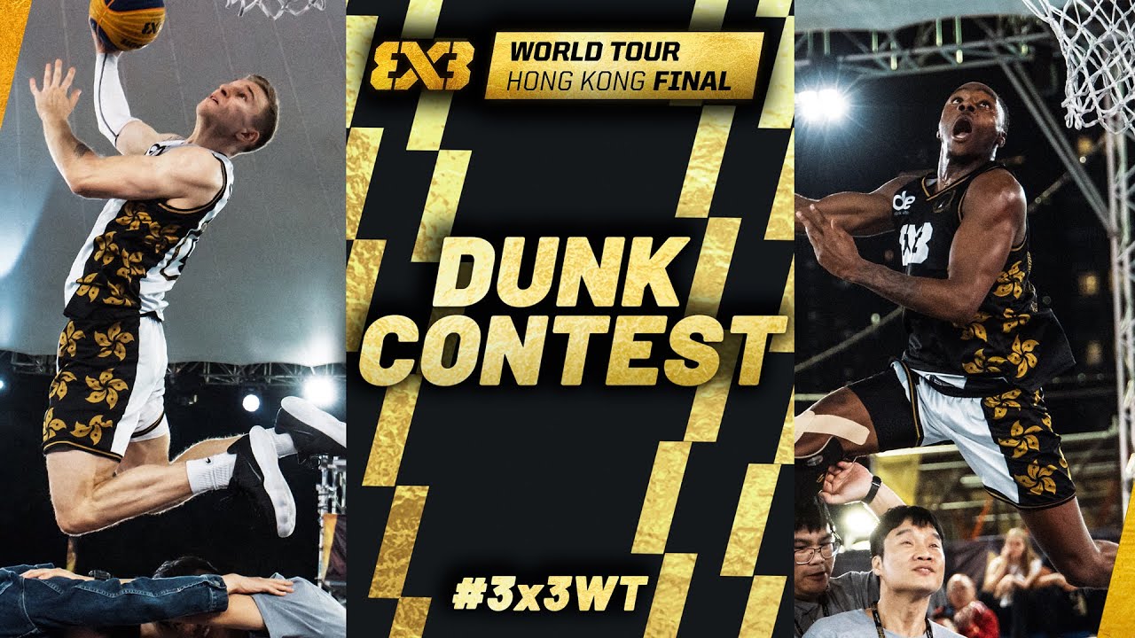 Grabo 🇵🇱 vs Joel Henry 🇬🇧 vs Chen 🇨🇳 🔥Full Dunk Contest 🔥FIBA 3x3 World Tour Hong Kong Final 2024