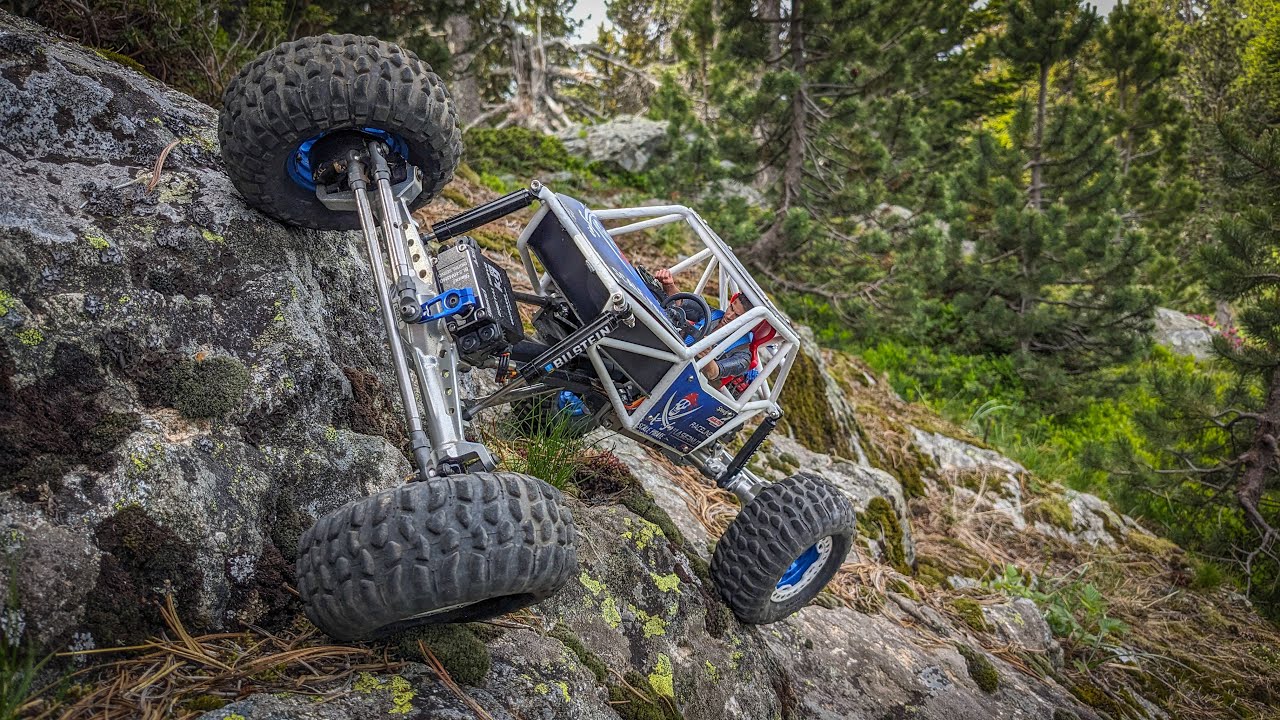 Axial Capra RC Speedy R2, crawling, Frenck Alps, Belledonne