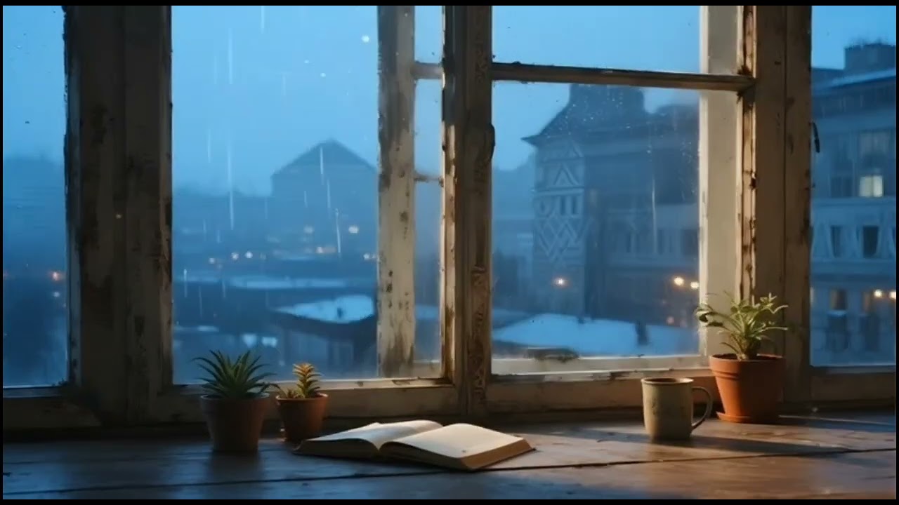 Rainy Night in the City 🌧️ Lo-fi Hip Hop Mix [Study / Sleep / Relax] #studybeats #relaxingmusic 
