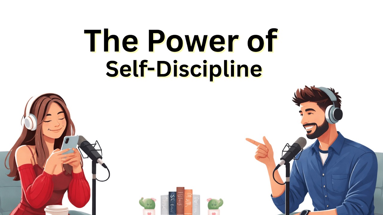 English Podcast for Easy English Conversation | The Power of Self-Discipline.