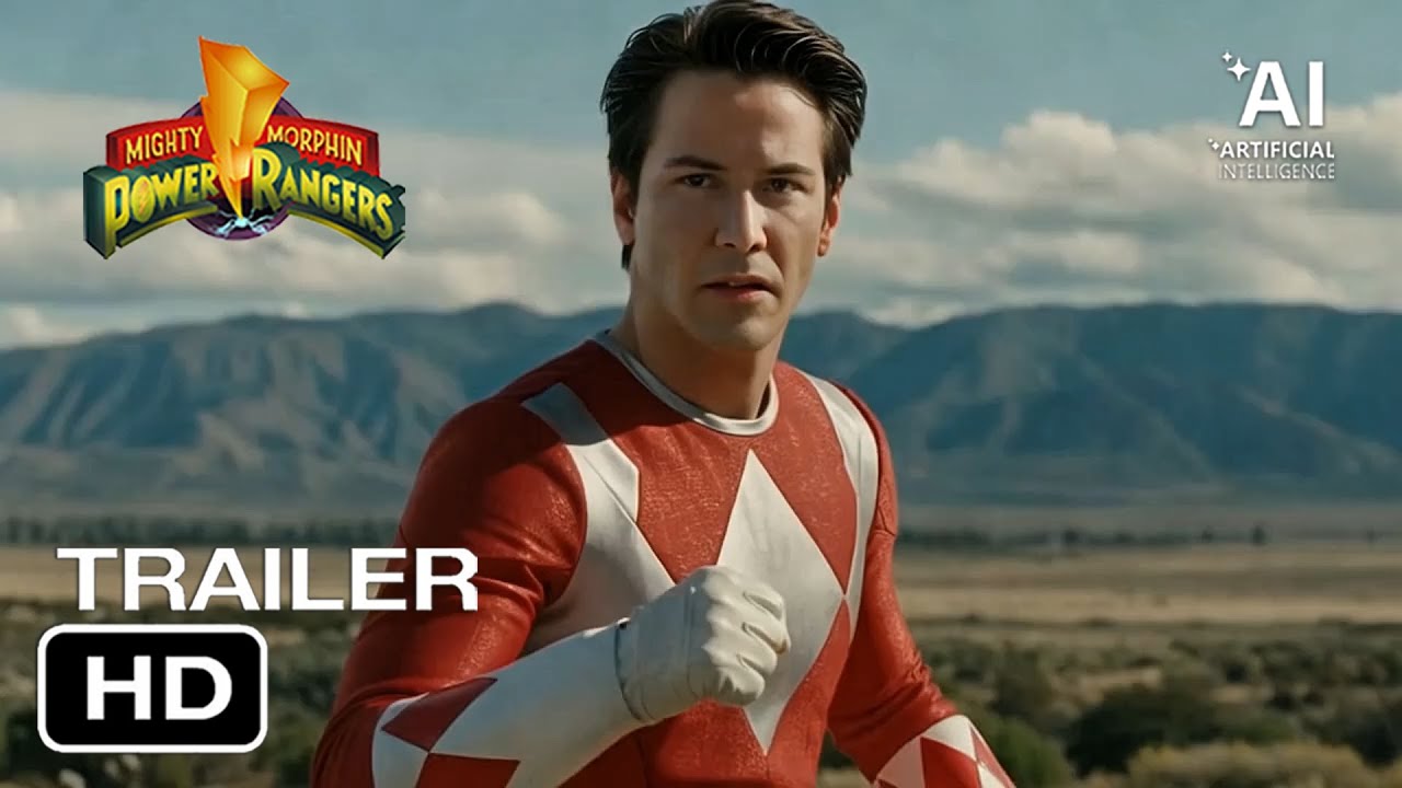 90's POWER RANGERS - Teaser Trailer | Keanu Reeves, Tom Cruise | A.I. Concept