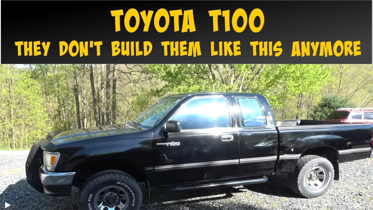 Обзор и описание Toyota T100 1995 года. Этот грузовик был лучше любого, что у меня когда-либо были.