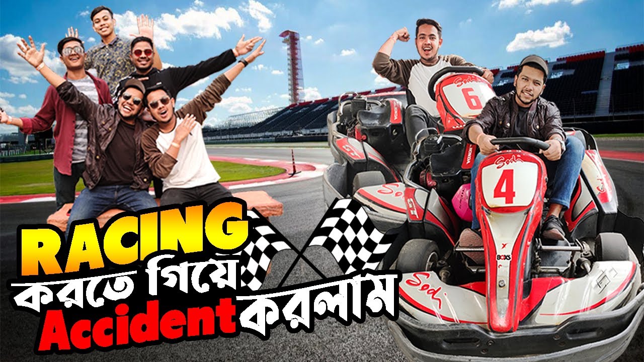Racing করতে গিয়ে Accident করলাম | আমরা এখন ফ্যান্টাসি কিংডমে | FANTASY KINGDOM | Water Park | Zisan