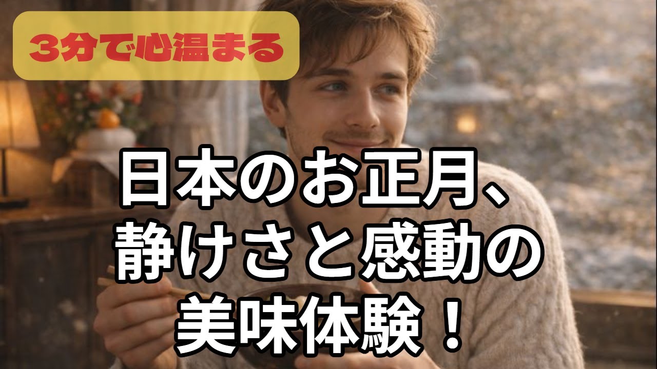 心温まる物語 ～お雑煮とお節の記憶～