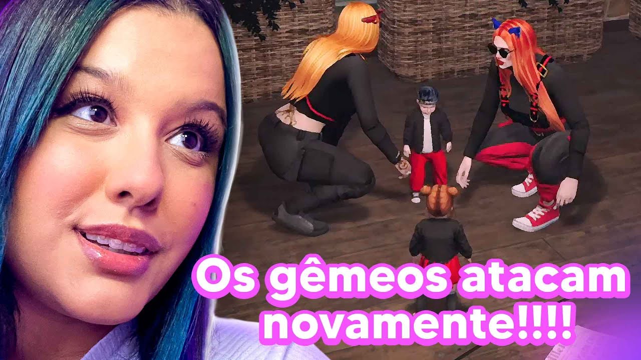 AS AVENTURAS DOS GÊMEOS MAIS SAPECAS DA CIDADE |  PEQUENAEVA Jogando GTA RP