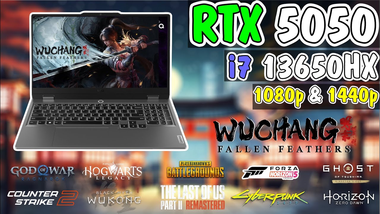 Lenovo LOQ 15 2025 RTX 5050: 1080p & 1440p Gaming Test (12 Games)