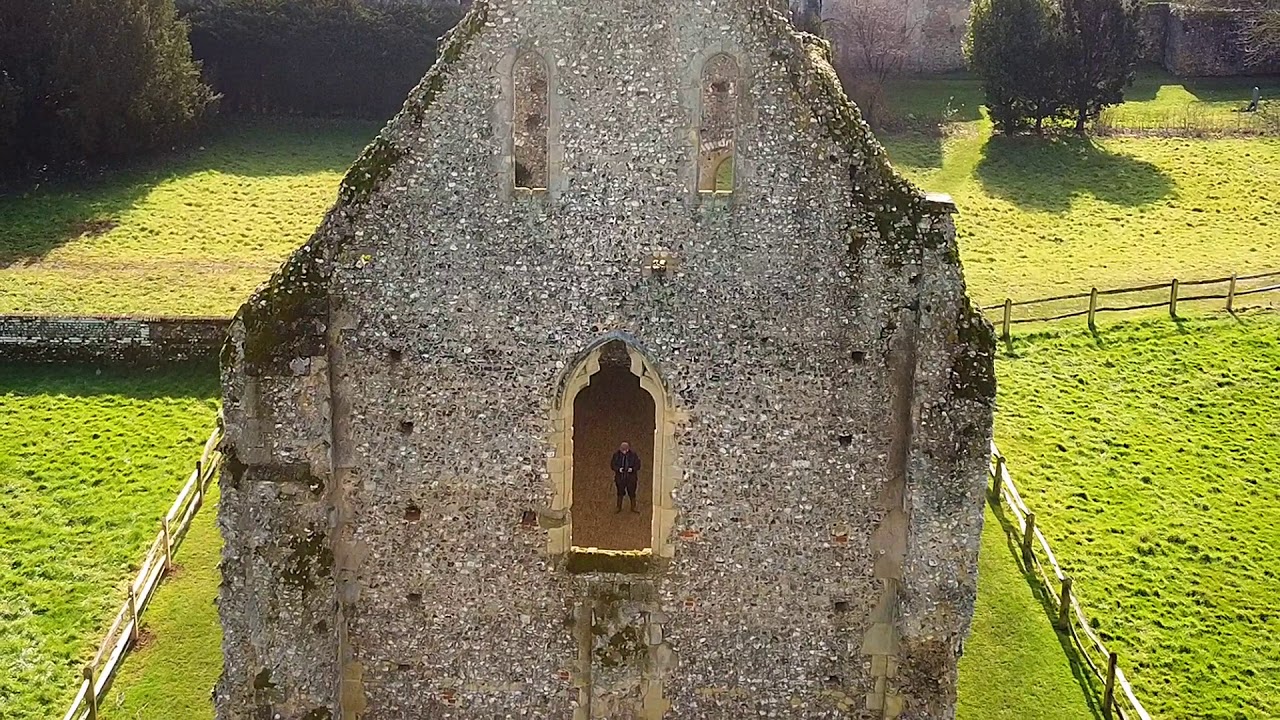 BOXGROVE PRIORY RUIN'S          WEST  SUSSEX.