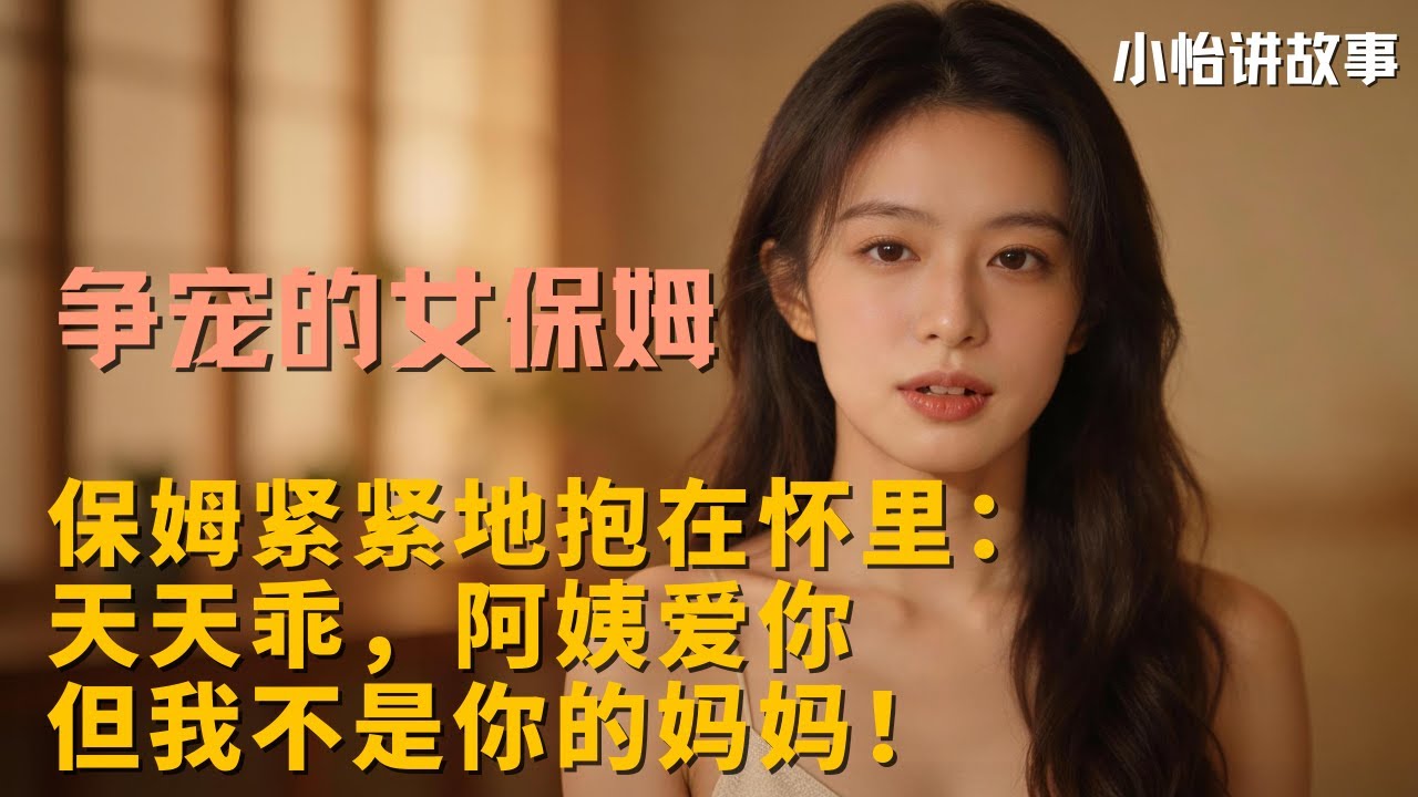保姆和女主人争宠被辞，孩子拉着不放，保姆说：我不是你的亲妈