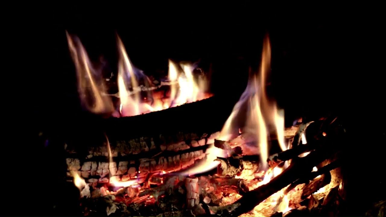 2 Hours Crackling Fireplace 🔥Relaxing Fire Sounds for Sleep 2 Saat Yanan Ateş 🔥Gerçek Ateş Çıtırtısı