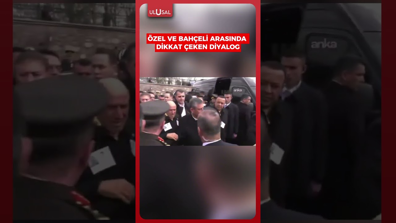 &Ouml;zg&uuml;r &Ouml;zel, Devlet Bah&ccedil;eli&rsquo;ye aracına kadar eşlik etti. Ge&ccedil;en diyalog dikkat &ccedil;ekti #shorts #keşfet