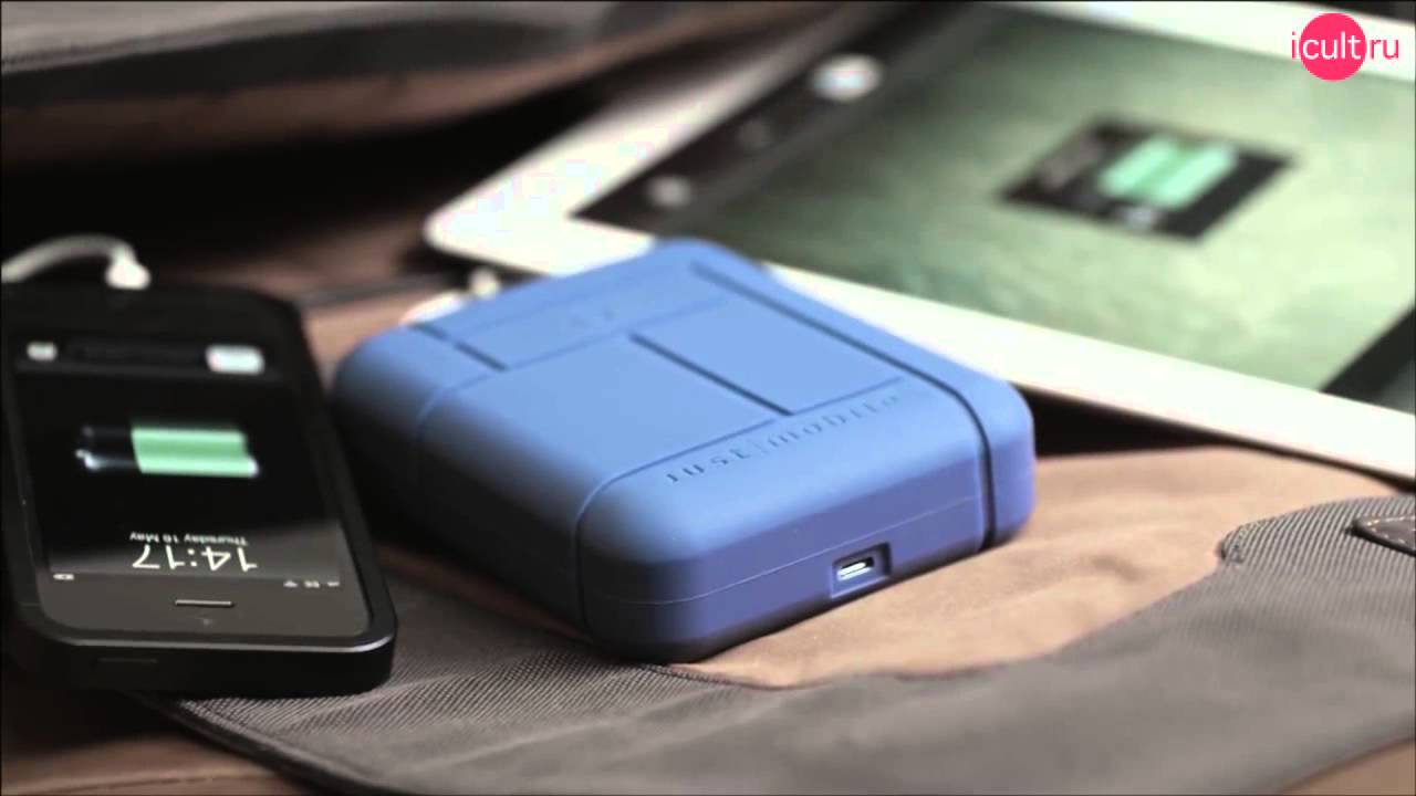 JustMobile Gum Max Duo - Портативный Аккумулятор