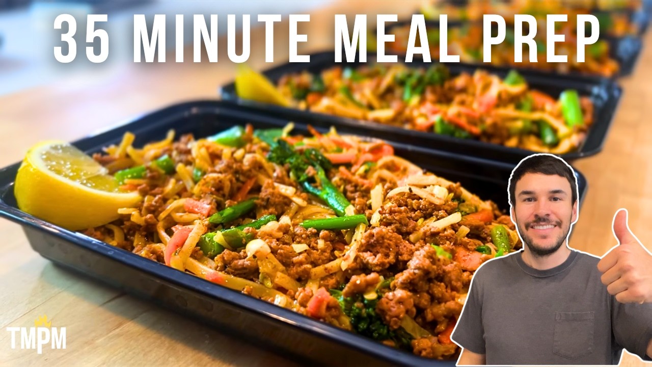 Crispy Chili Beef Noodles | Quick & Easy Meal Prep
