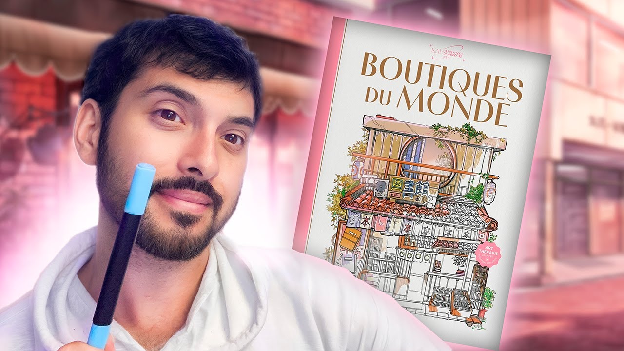 Je fais un coloriage avec une seule couleur !