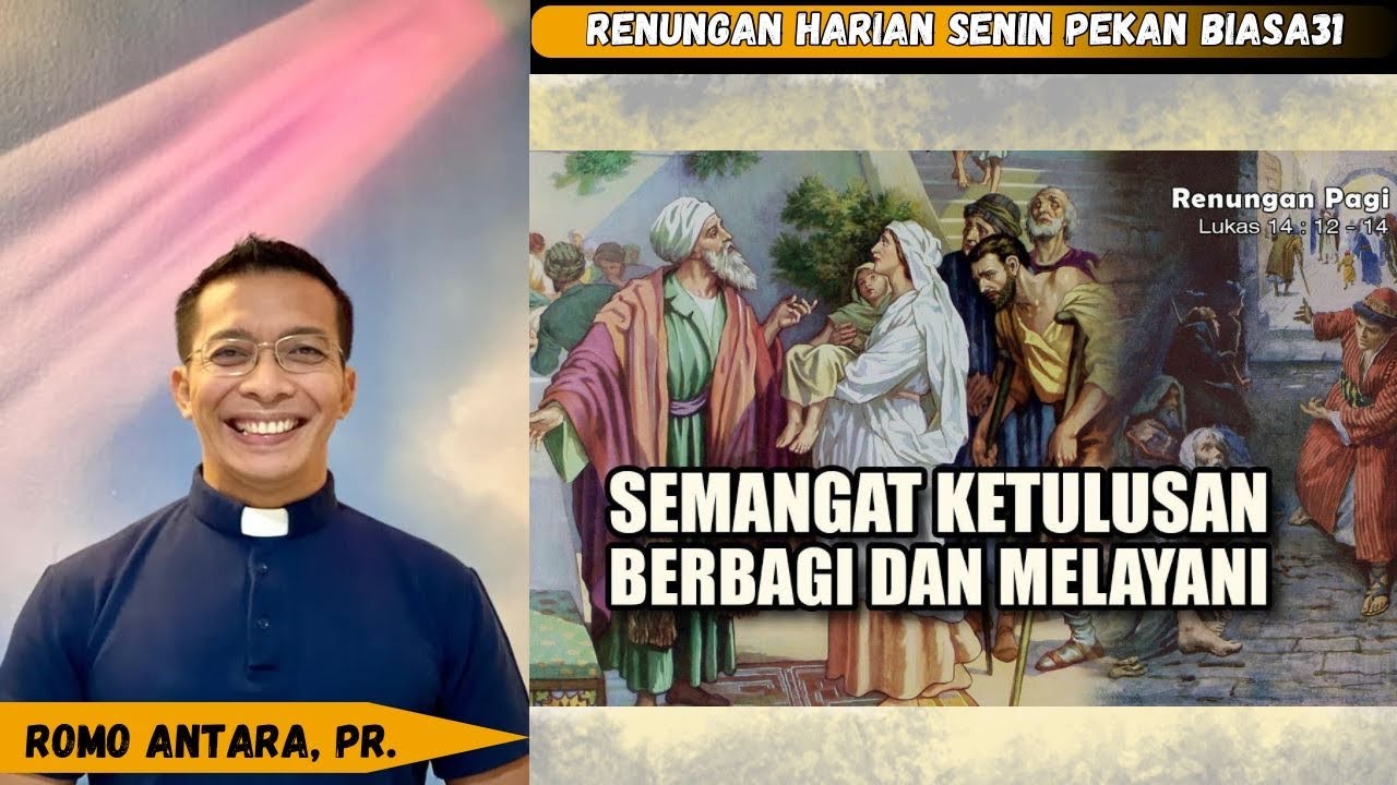 RenHar Senin 03 November 2025 Pekan Biasa31 oleh Romo Antara, Pr.#renungan #renungankatolik #katolik