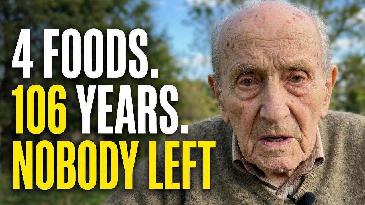 I Reached 106 Eating the Same 4 Foods — Science Has No Answer