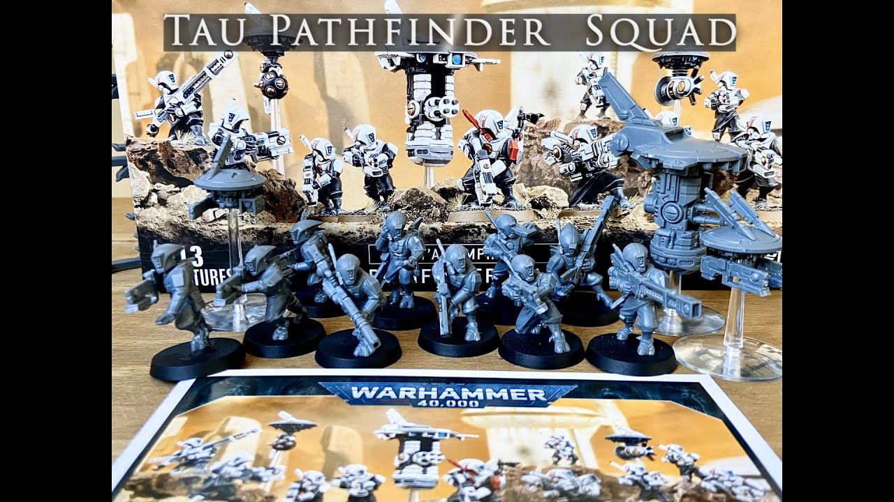 Проверка комплекта — отряд следопытов Тау — Games Workshop