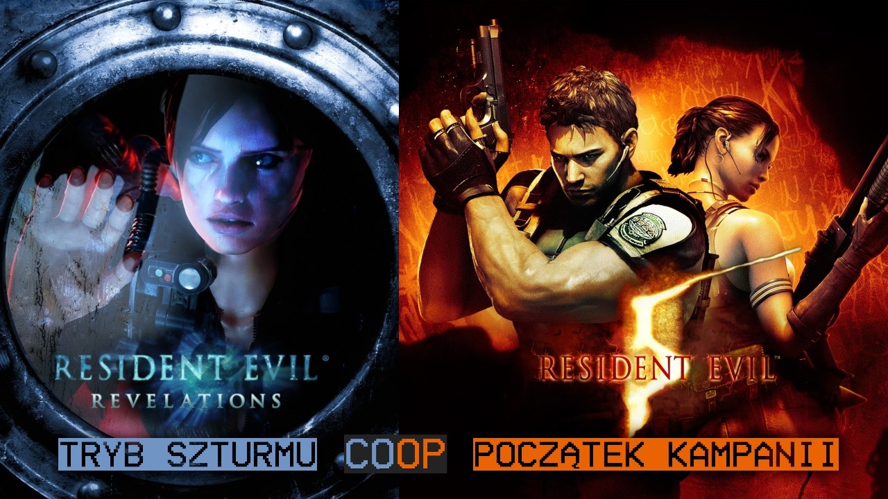 RE: Revelations - tryb szturmu / RE 5 - kampania w coopie (cz. 1) - zapis rozgrywki na żywo