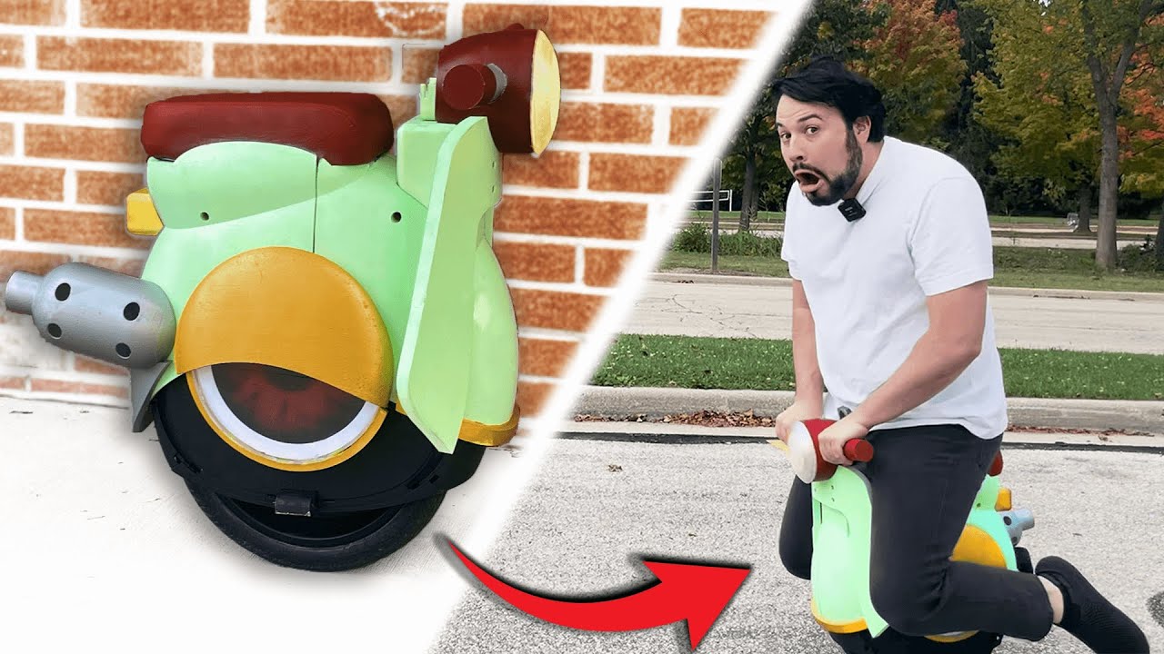 I made a Rideable Wheelie from Kirby Air Ride (Ft. @failboat)