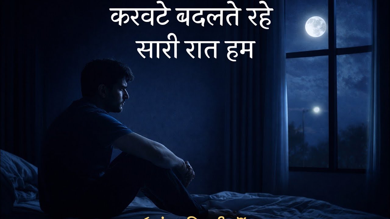 Karvaten Badalte Rahe Sari Raat Hum By Durga Shanker
