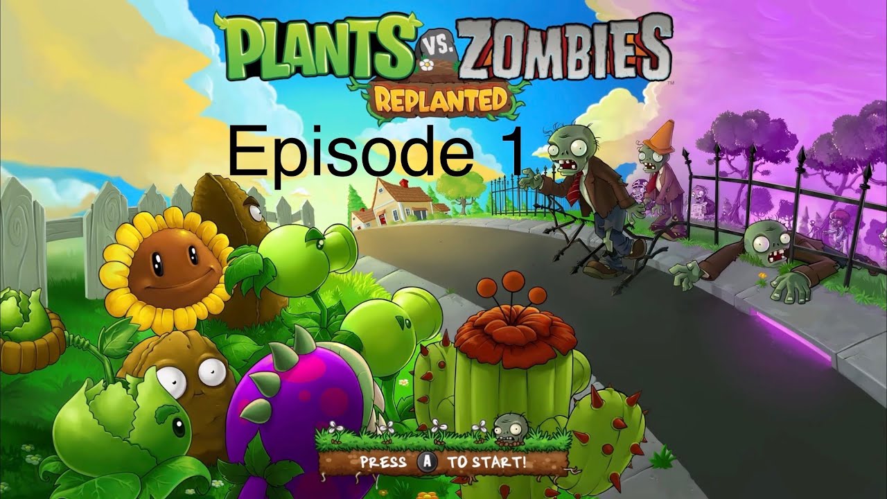 Plant's VS Zombie's Replanted let's Play Episode 1 (Switch) a fresh start.