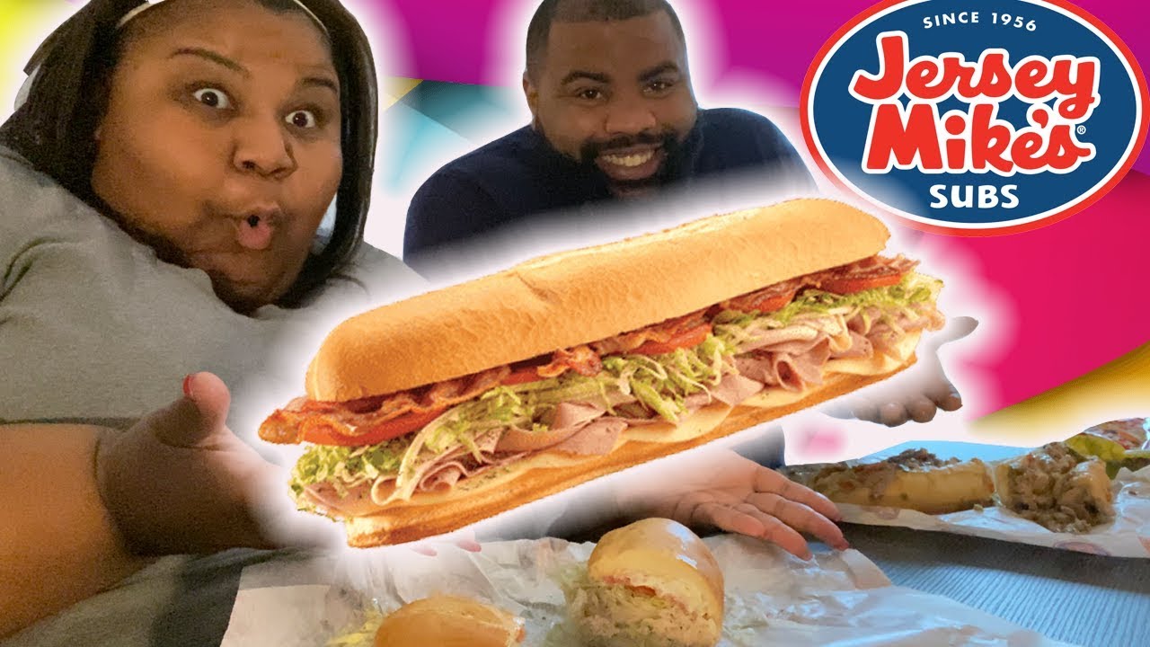 Обзор jersey mike | mukbang | jersey mikes | PHILLY CHEESESTEAK & TUNA FISH SUB | prgang