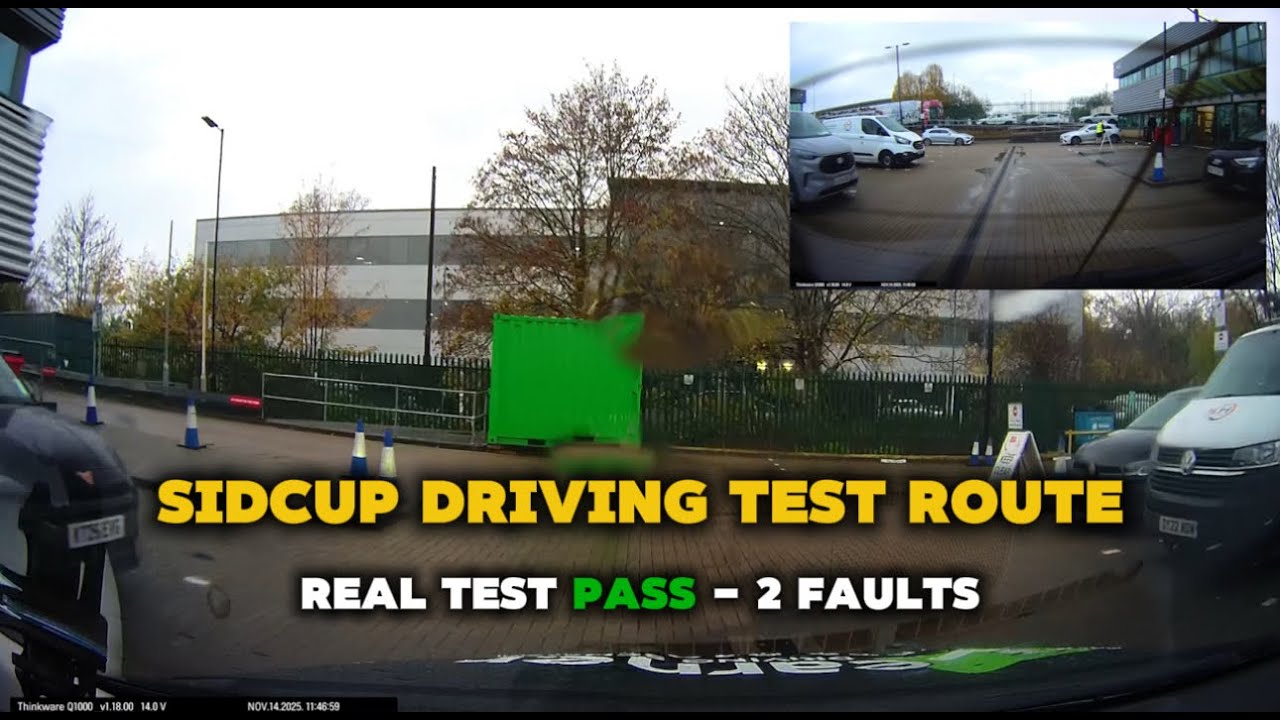 Sidcup Driving Test Route - 2 FAULT PASS  | i-Learner Driving School