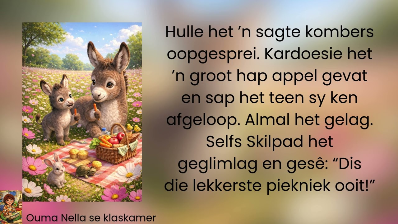 Kardoesie hou piekniek