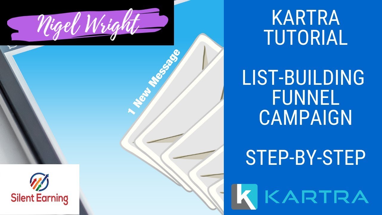 Kartra Tutorial - How to Make a Leadmagnet List Building Campaign