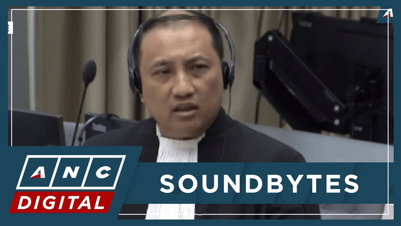 Common legal representative of victims Andres presents Duterte's public statements on drug war