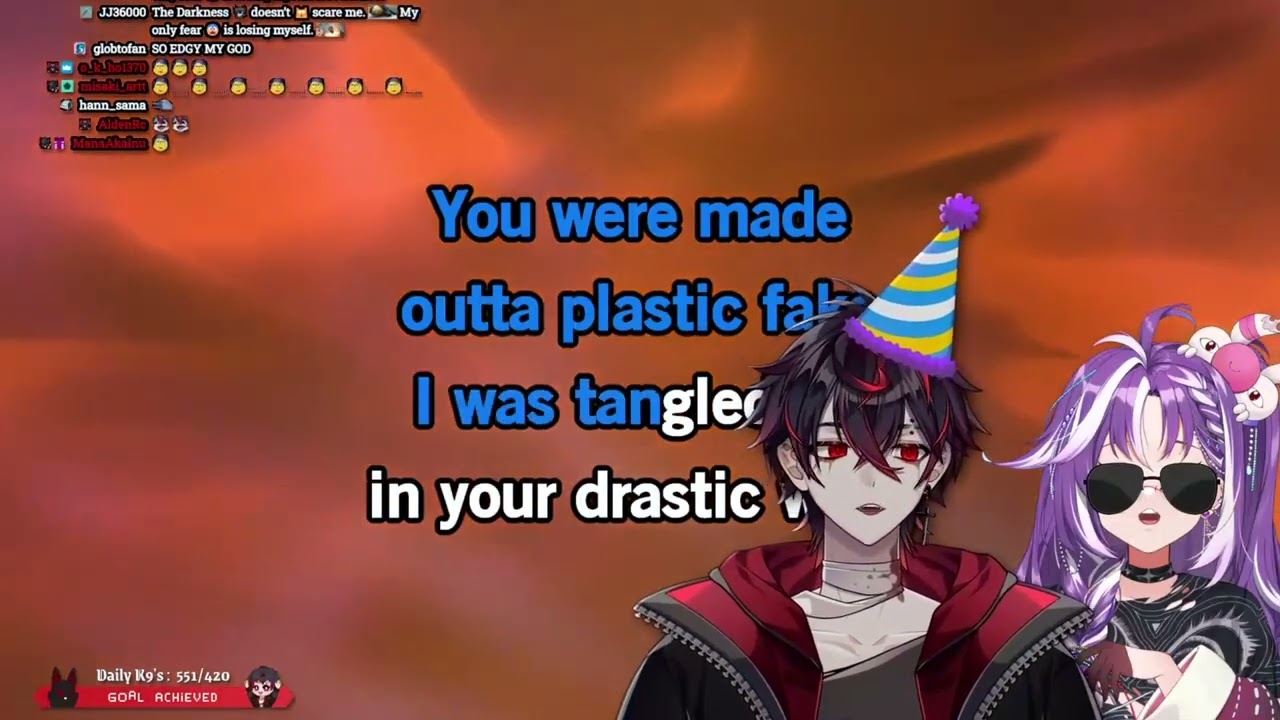 Kuro and Michi Sing Lucid Dreams (Kuro Birthday Stream) (Karaoke)