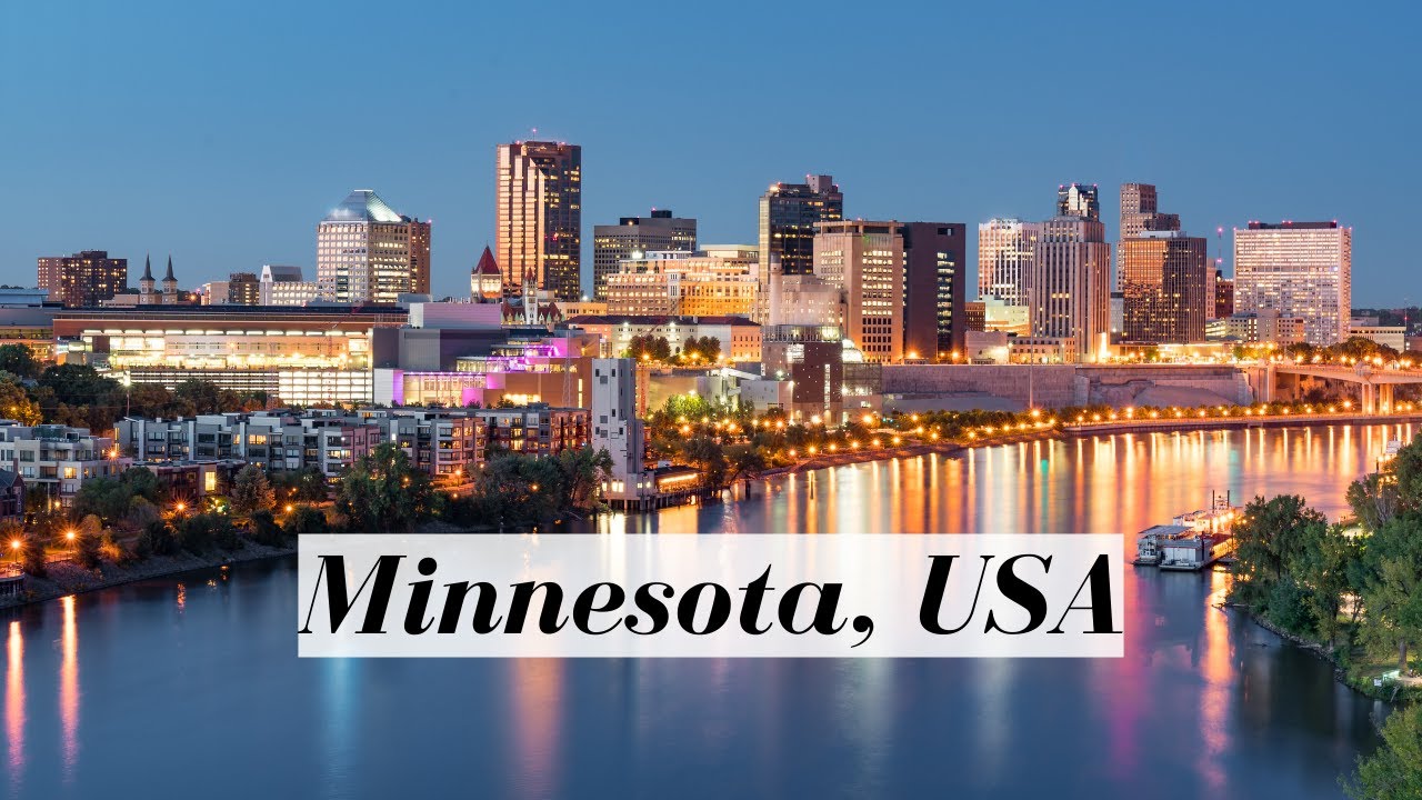 Minnesota, USA Tour by drone [4k]