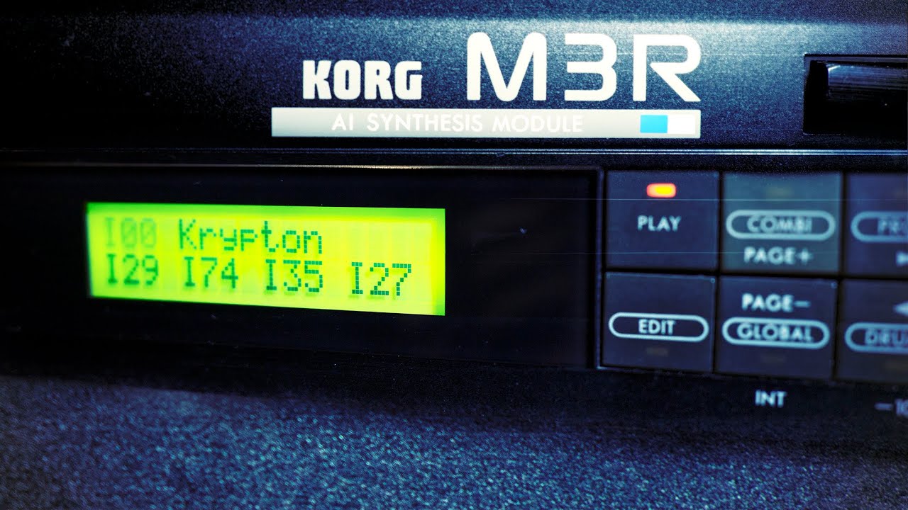 Korg M3R - The M1's super little brother