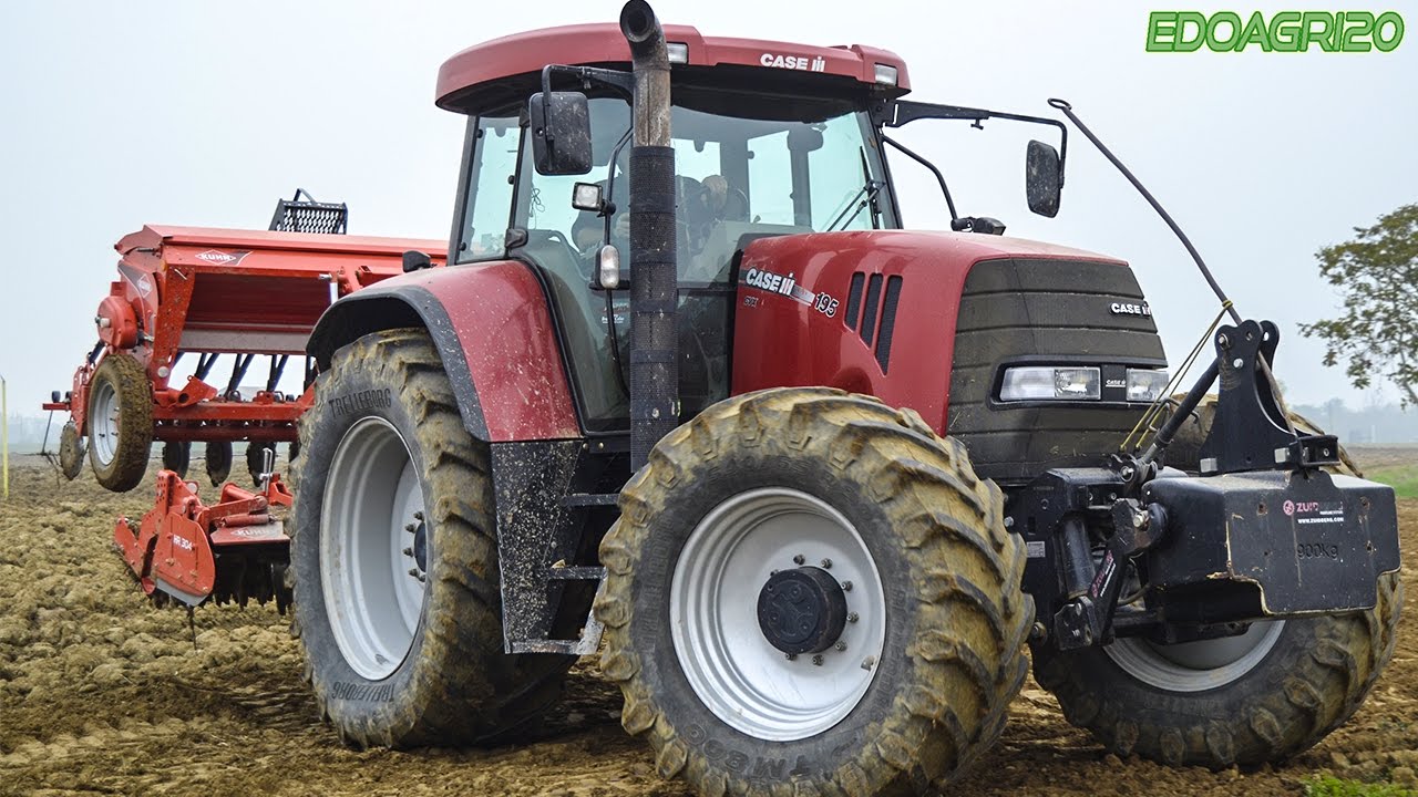 Case ih CVX 195 + Kuhn HR 304 & Premia 300 || By Edoagri20