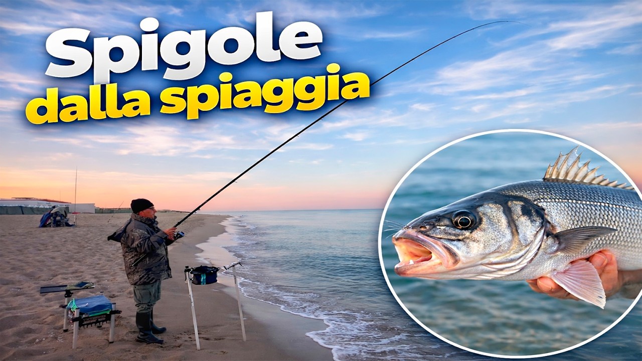 Spigole dalla spiaggia