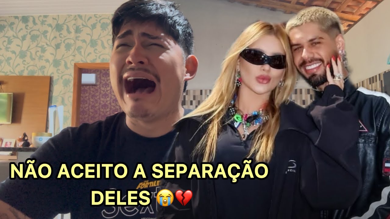 NÃO CONSIGO DORMIR COM A SEPARAÇÃO DE VIRGINIA E ZÉ FELIPE
