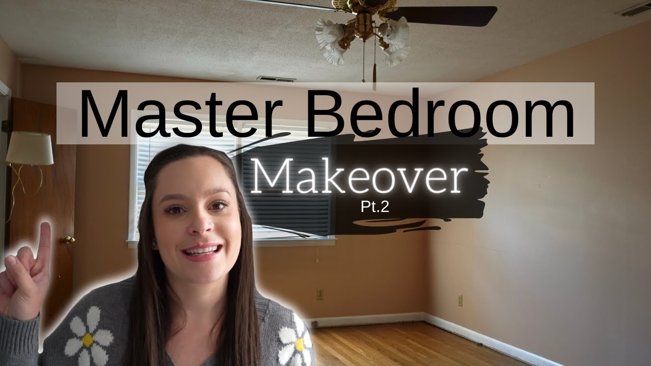 Master bedroom makeover Pt. 2 | FINISHED before and after | Interior design | 2022 | Fixer upper #4