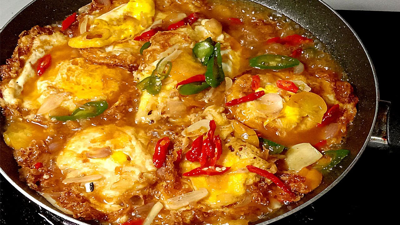 CARA MEMBUAT TELUR CEPLOK ASAM MANIS