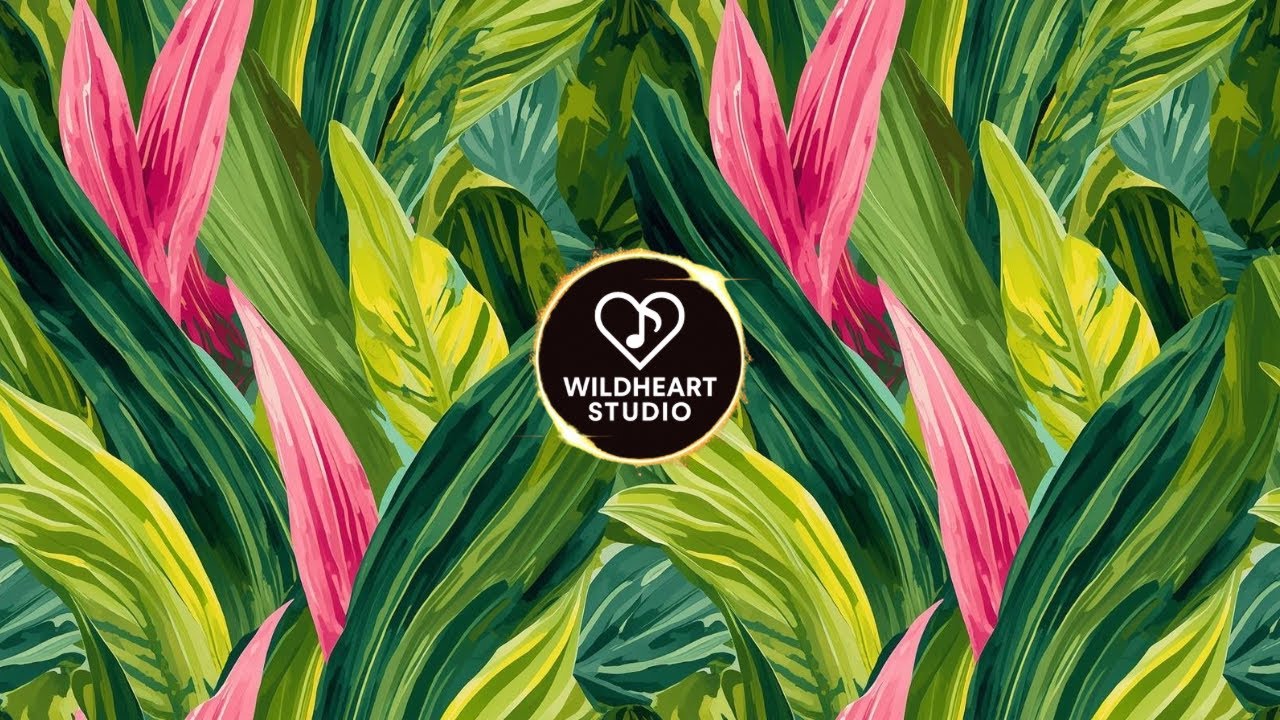 Pink Palms & Lime Leaves 🌺 Tropical Music Loop (90 Minutes)