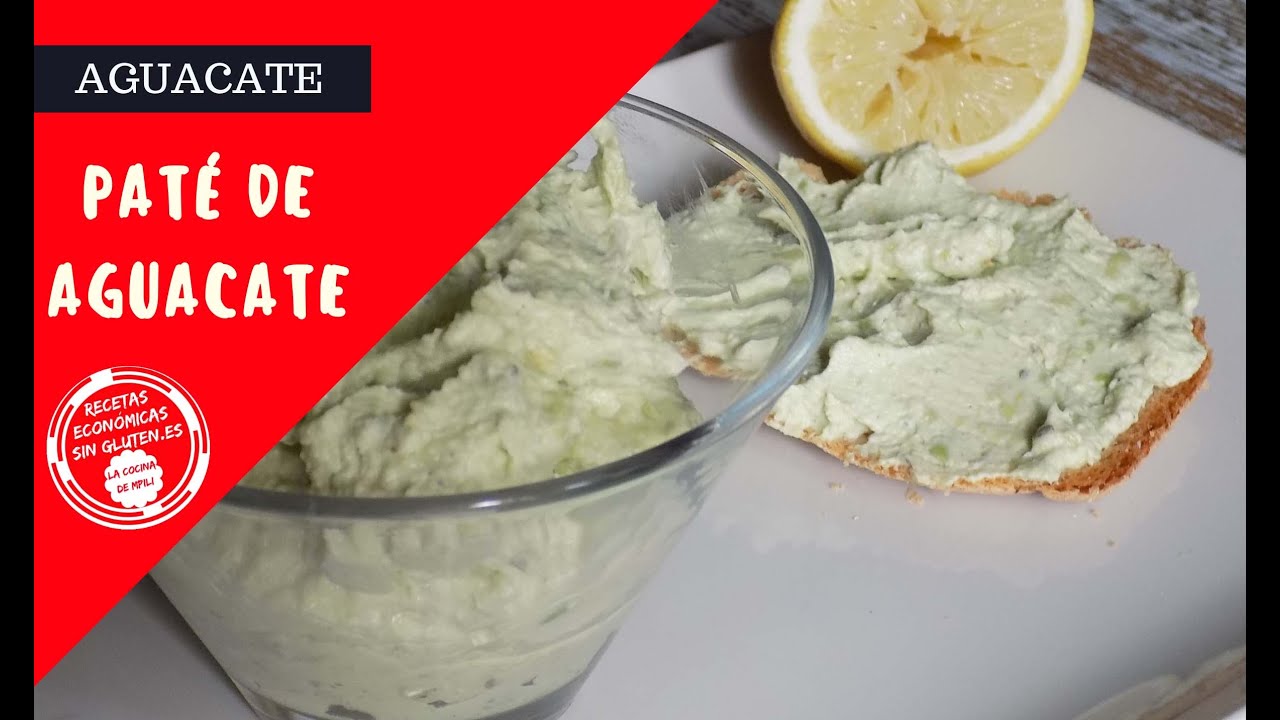 🥑   Paté de aguacate y queso - fácil y rápido de preparar  🥑