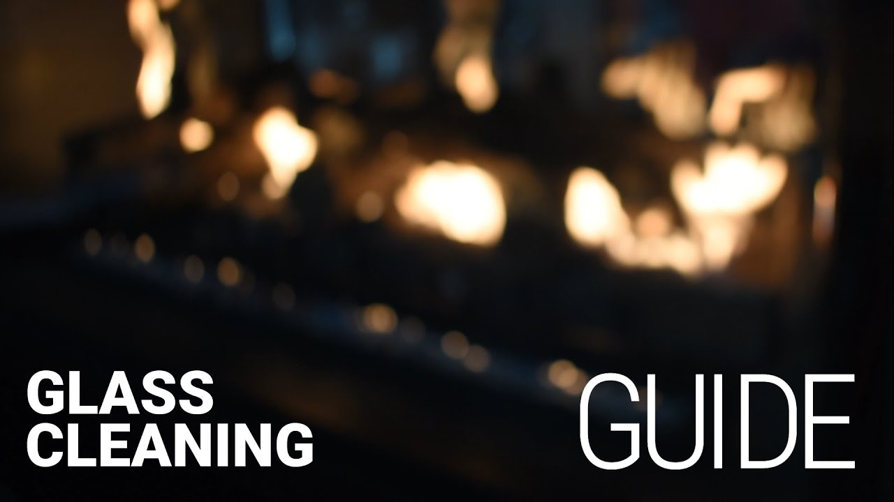 Gas Fireplace Glass Cleaning Guide