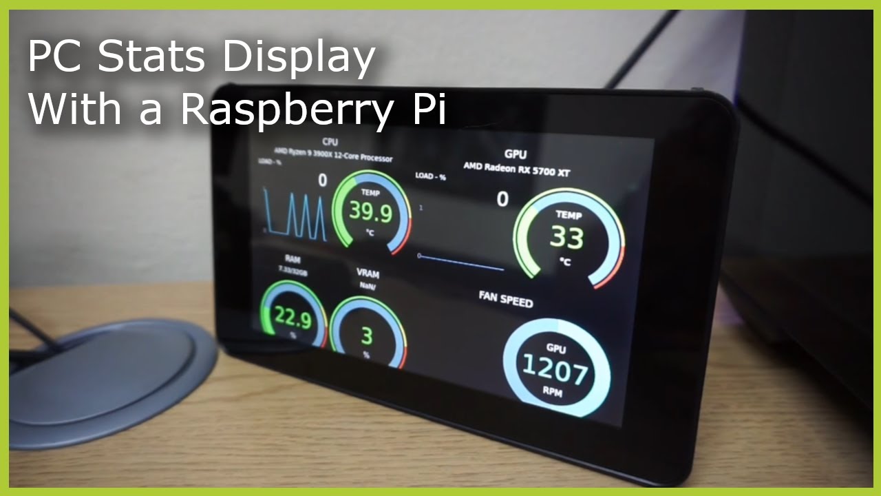 Build a PC Gaming Resource Monitor With a Raspberry Pi