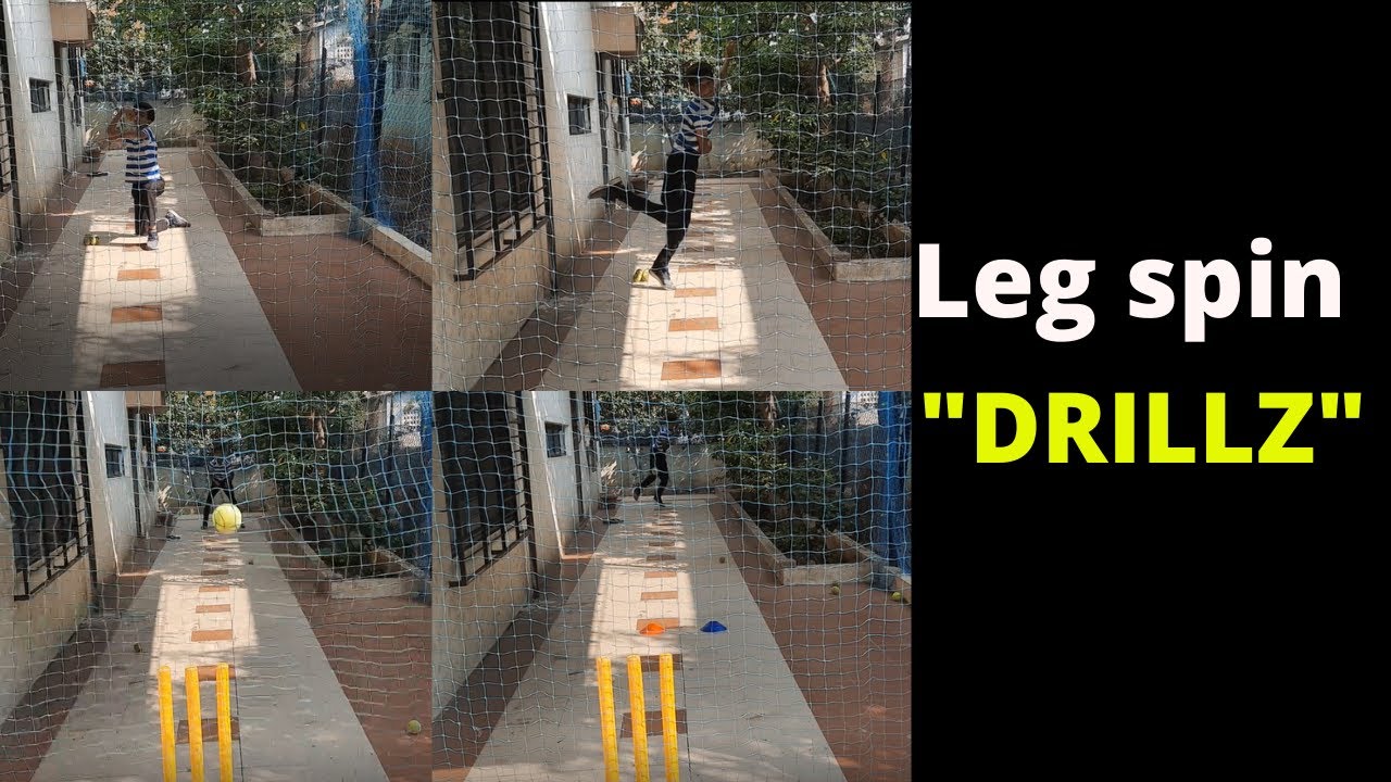 Leg spin drills to improve wrist position and release